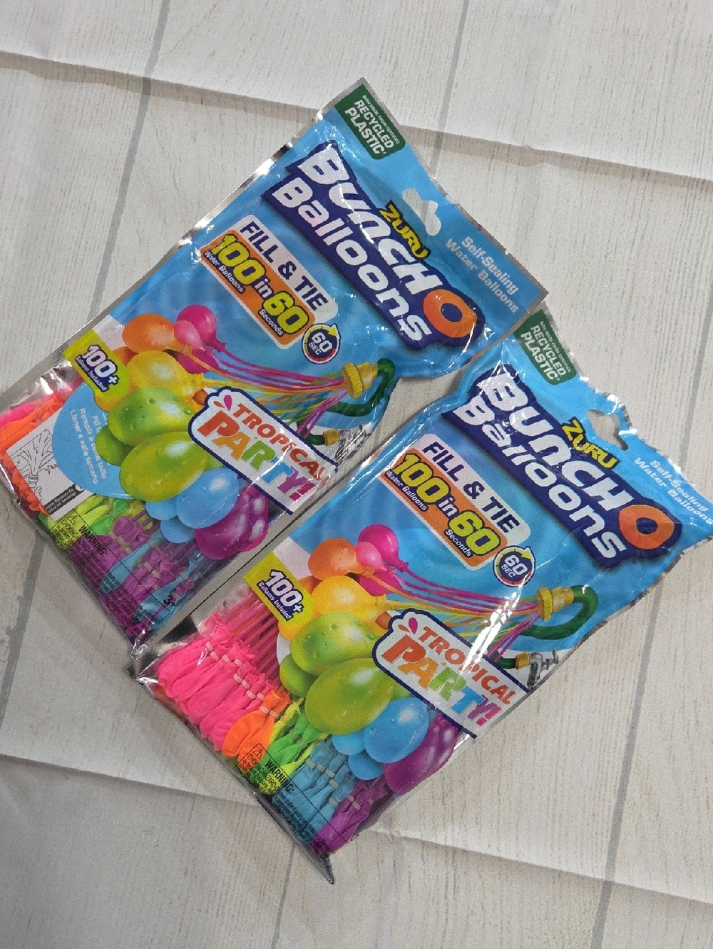 Tropical Party Water Balloons - Multi Color